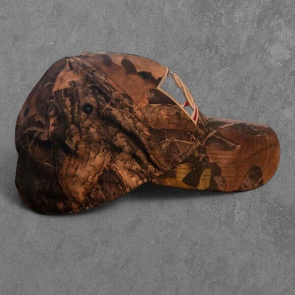 Y2K Camouflage NASCAR Hat Hunting Gorpcore Strapback Jeff Gordon - Picture 4 of 8